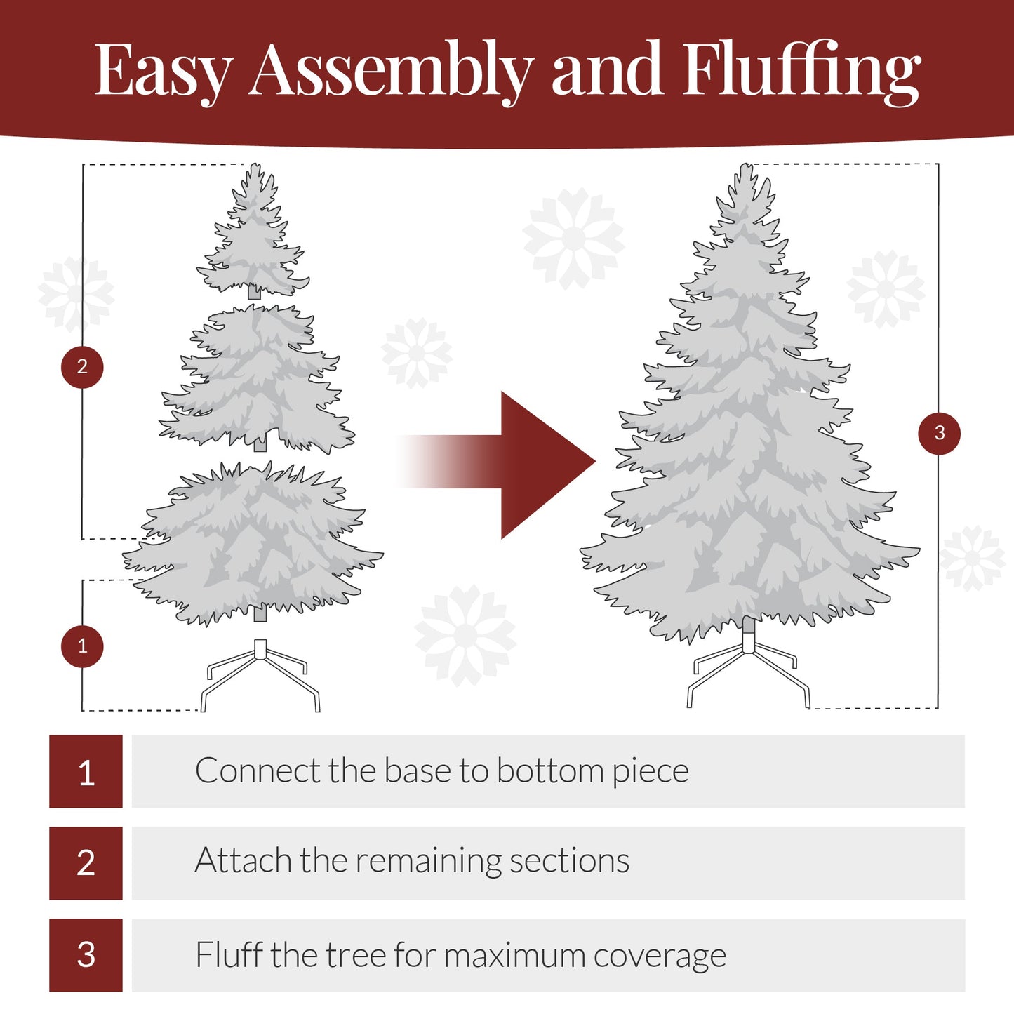Pre-Lit Artificial Purple Christmas Tree w/ Incandescent Lights